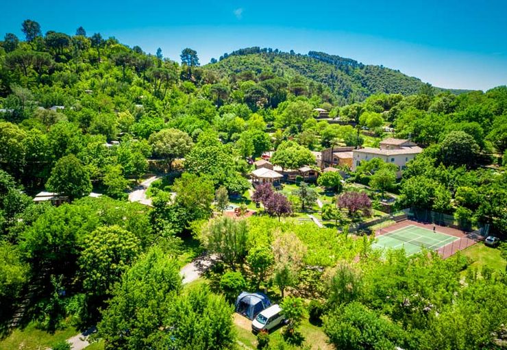 Camping Cévennes-Provences in Corbès – Caravaning