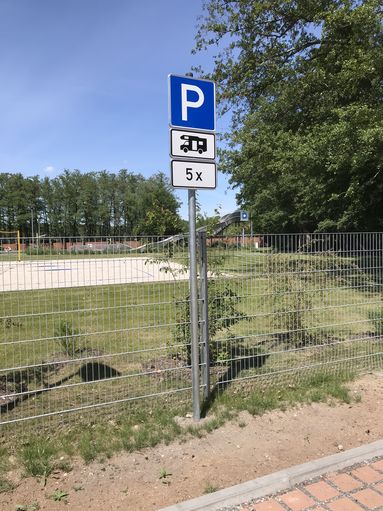 Stellplatz am Natursportbad Bad Düben in Bad Düben