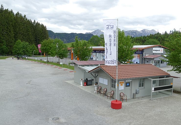 Wohnmobilpark Füssen in Füssen CARAVANING