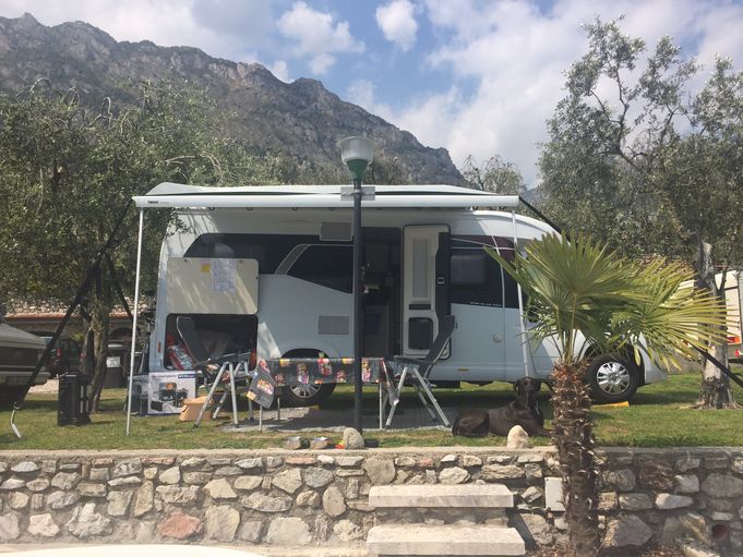 Camping Nanzel  in Limone Sul Garda 
