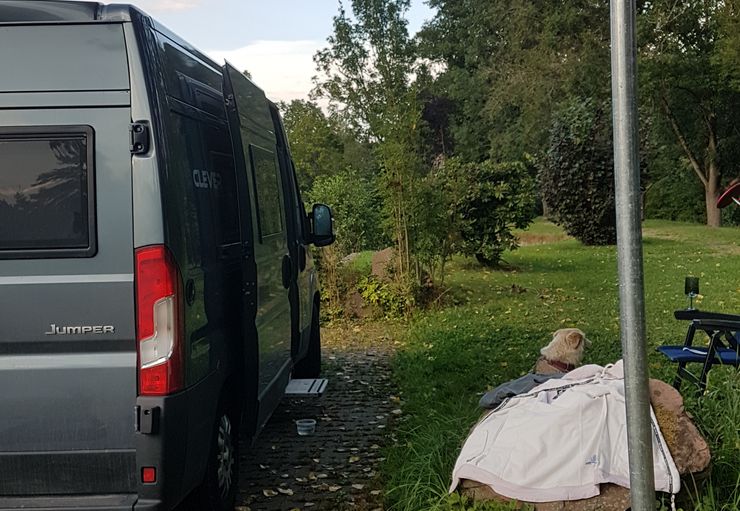 Motorhome place Grasellenbach Nibelungenhalle (free) in Grasellenbach – promobil