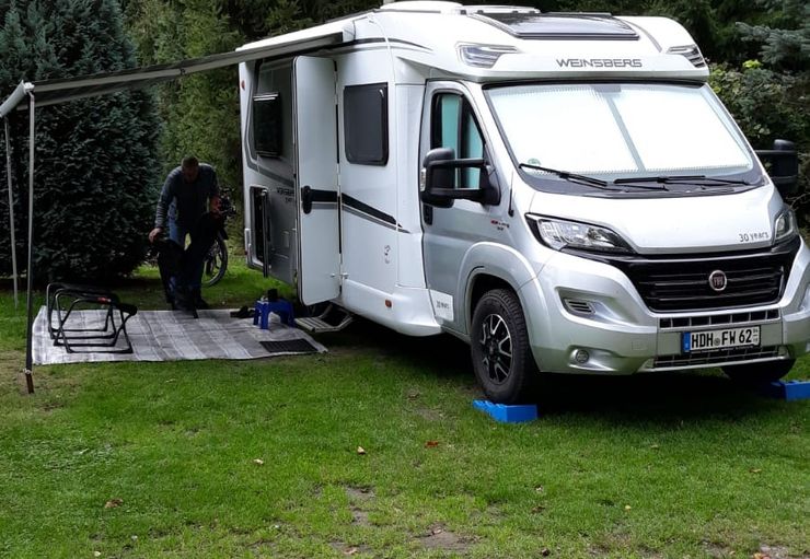 Luigis Campingplatz Nonnevitz in Dranske auf Rügen PROMOBIL