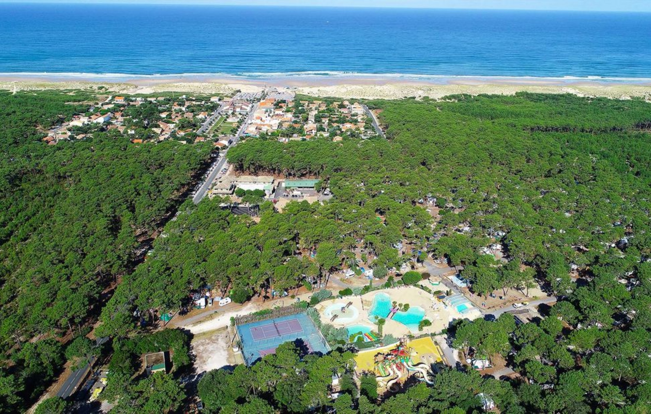 Camping de la Côte d'Argent Hourtin in HourtinPlage promobil