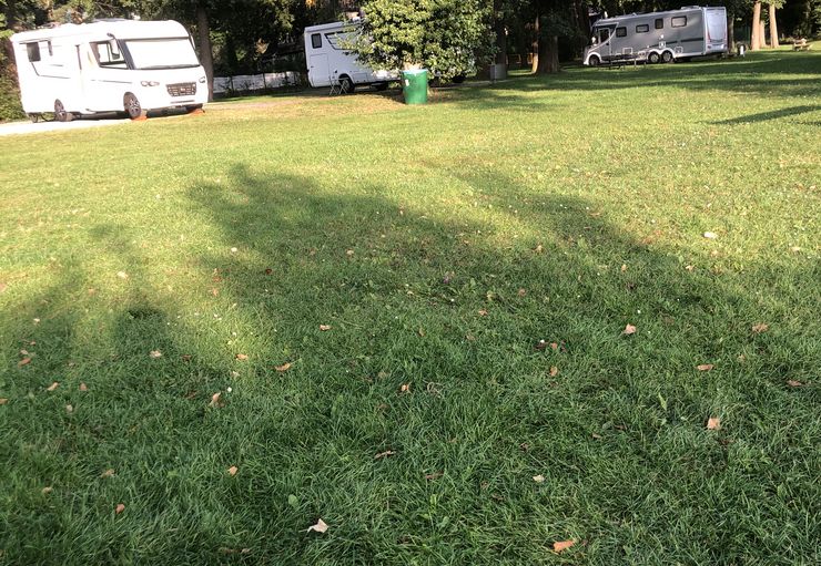 Motorhome parking at the beach resort Wünsdorf in Zossen – promobil