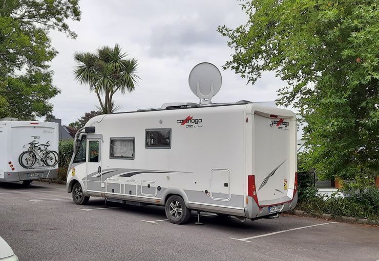 Aire de Camping Car La Foret-Fouesnant (kostenlos) in La Forêt-Fouesnant – promobil