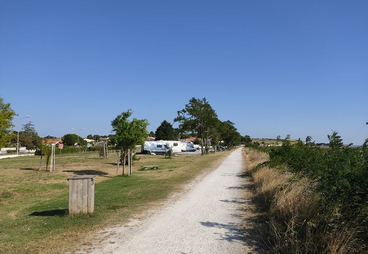 Aire Camping Car Barzan Plage (kostenlos) in Barzan – promobil