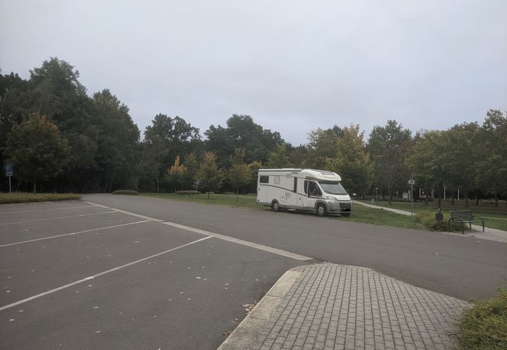 Motorhome site Ostdeutscher Rosengarten (free of charge) in Forst (Lausitz) – promobil