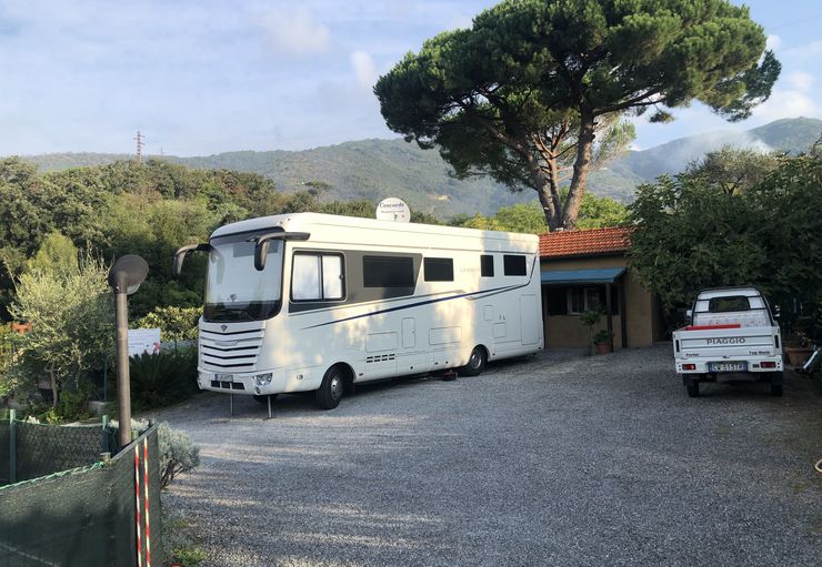 Area Attrezzate Levante Camper in Sestri Levante promobil