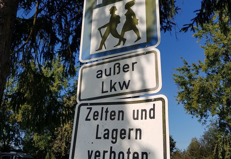 Hiking parking forest trail (free) in Neuwied – promobil - Main photo
