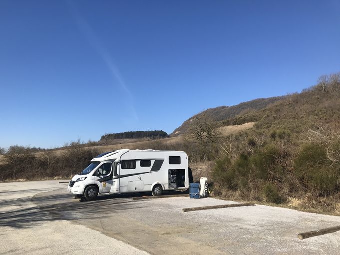 Aire de Camping Car de Sainte Eulalie de Cernon in SainteEulaliede