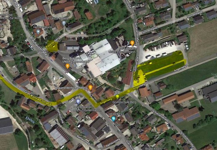 Brauhaus Berg (free) in Ehingen/Donau – promobil