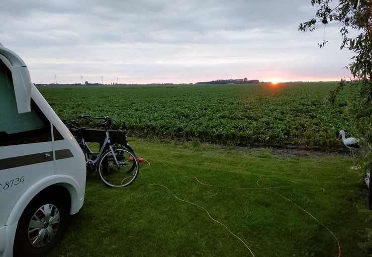 Motorhome place De Pekelaar in Nieuwe Pekela promobil