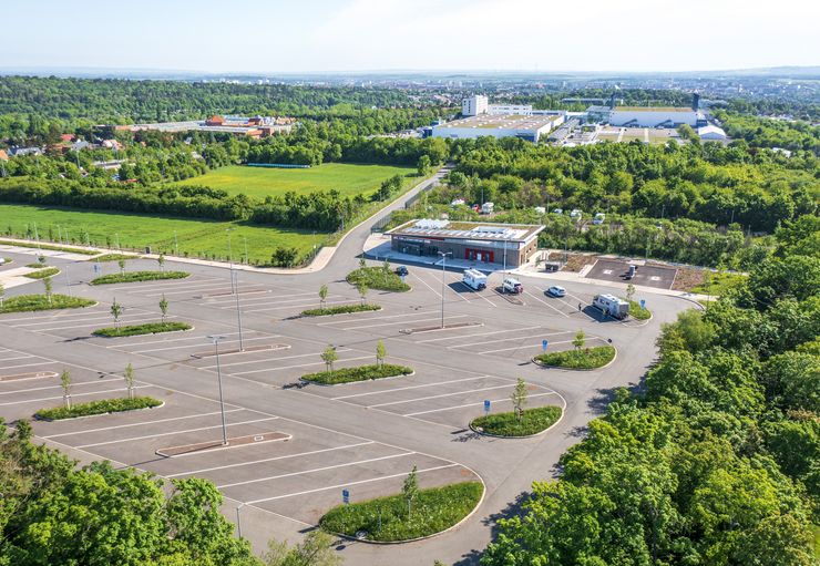 Motorhome site "Gateway to the city of Erfurt" in Erfurt – promobil