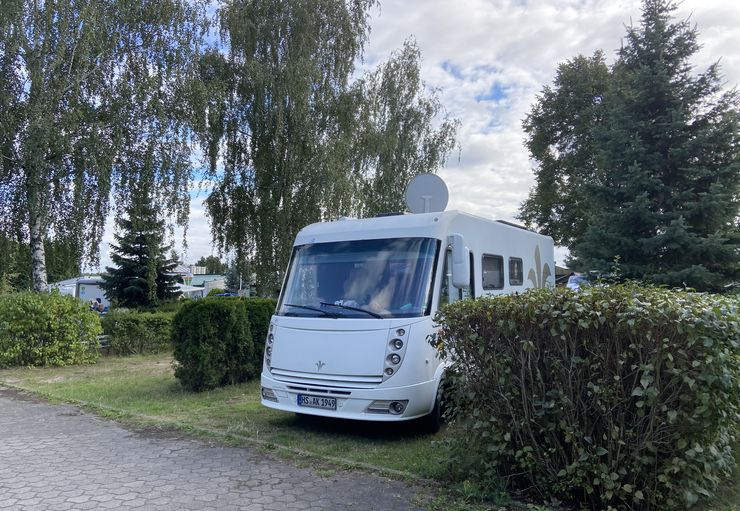 Camping Hotel Malta in Poznań promobil