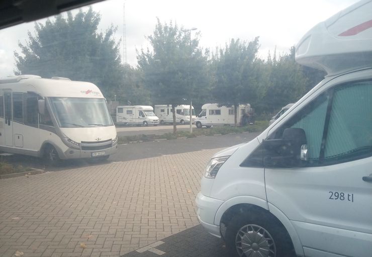 Motorhome parking at the Brandweer (free) in Grobbendonk – promobil