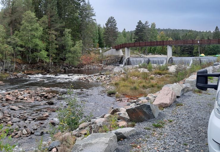 Saggrenda dam (kostenlos) in Saggrenda dam promobil