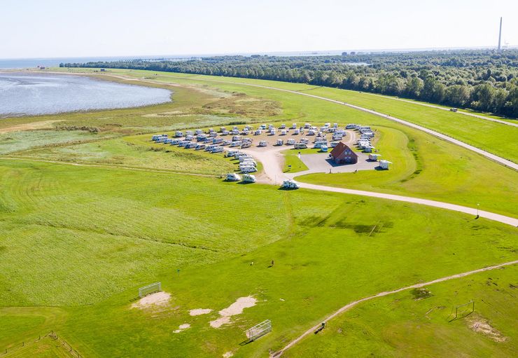 Motorhome port on the east dune in Wangerland – promobil