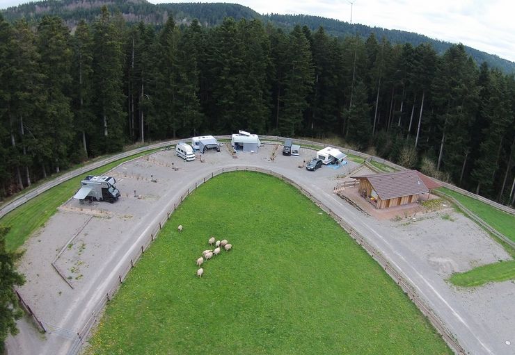 Almruhe - the first alpine pasture in the North Black Forest in Glatten – promobil
