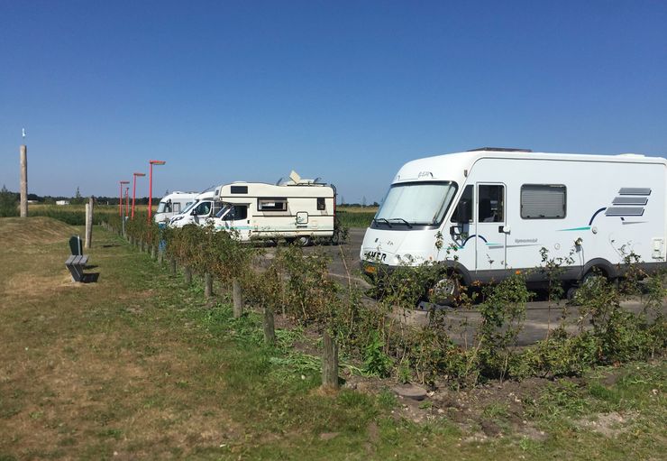 Motorhome place Blauwestad in Blauwestad
