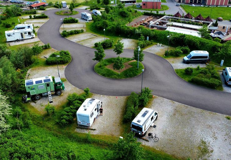 Motorhome park in the Thermen-Resort in Kleinblittersdorf – promobil