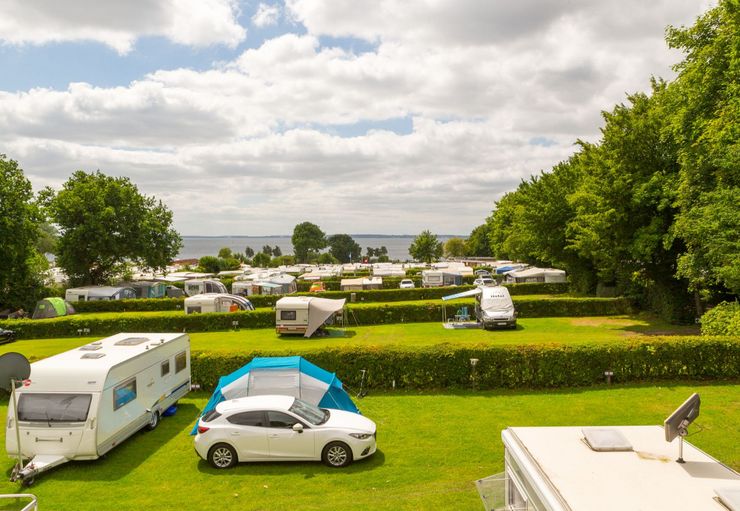 Camping Am Strande in Neustadt in Holstein promobil