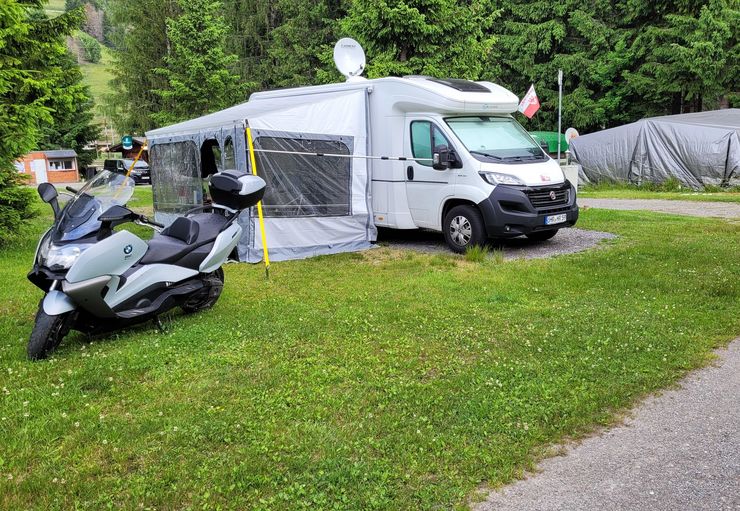 Camping Lienzer Dolomiten (kostenlos) in Strassen  promobil