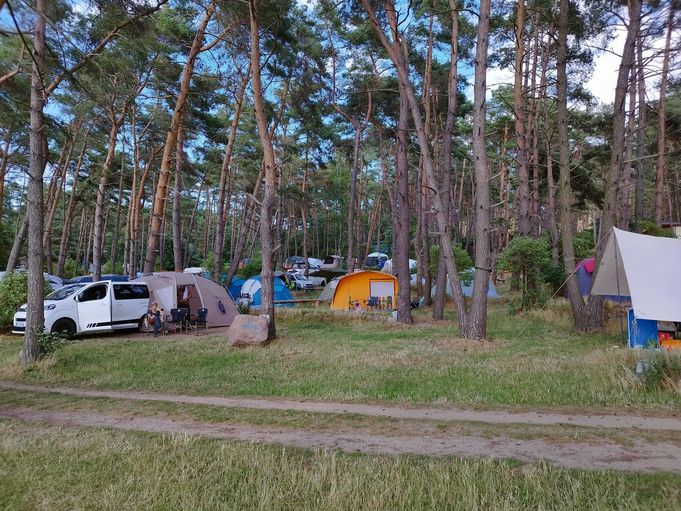 Natur Camping Usedom in Lütow Caravaning