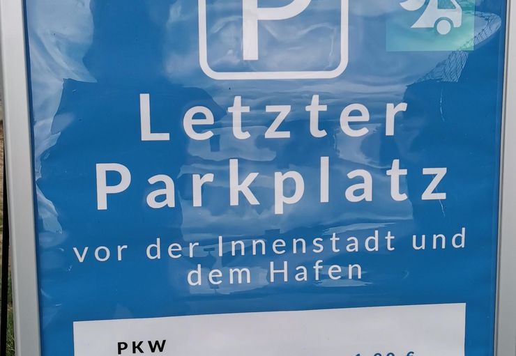 Motorhome site near Borbe Yachttank in Stralsund – promobil