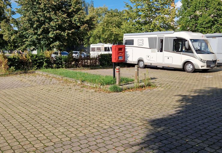 Camping car park Broeltorens in Kortrijk