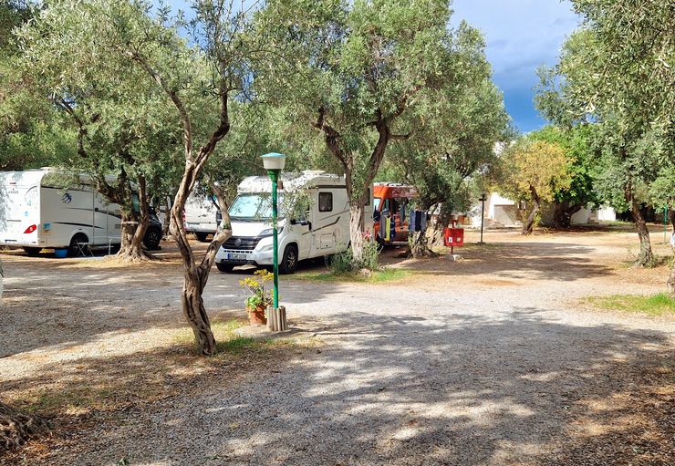 Area The Playa in Isola delle Femmine is a promobil area