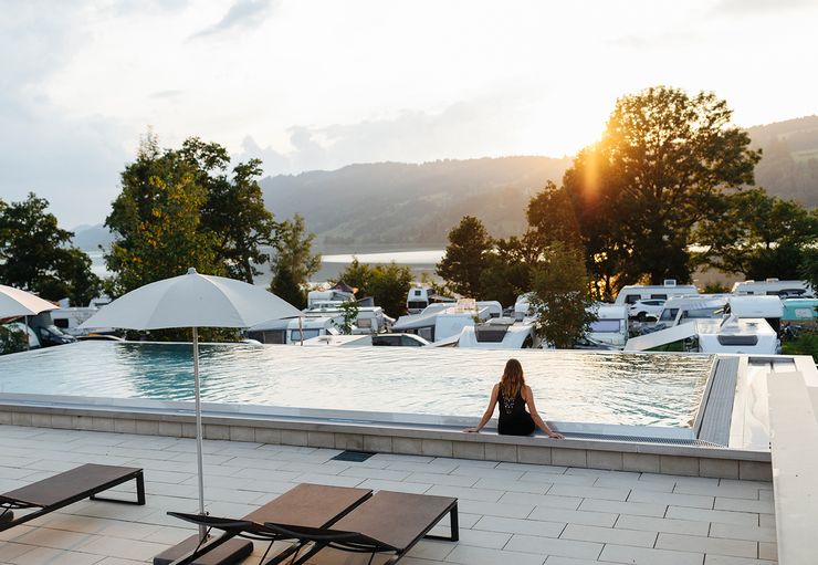 Alpsee Camping in Immenstadt in the Allgäu – promobil