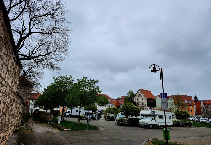 Parking Engelsgarten in Mühlhausen/Thuringia – promobil