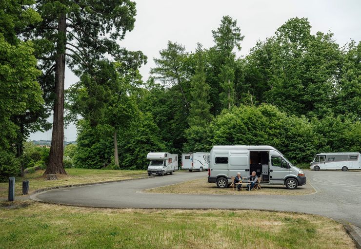 Motorhome parking space in the adventure location Speeches (free) in Schiffweiler – promobil