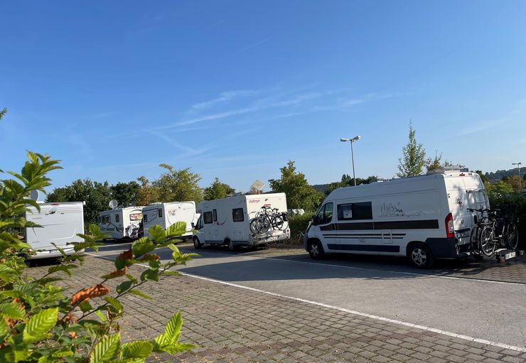 Motorhome site Ansbach at the leisure resort Aquella in Ansbach – promobil